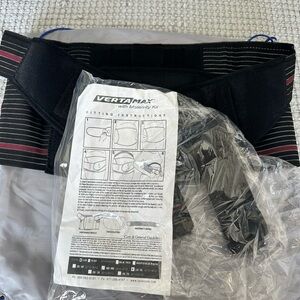 Black Vetra Max postpartum belly Binder / White cloth one (brand new)